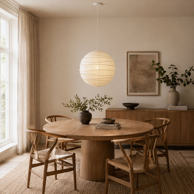 Hikari Paper Ball Pendant Lamp