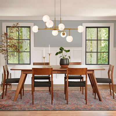 Velorium Alabaster Linear Chandelier