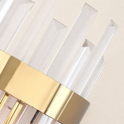 Oryana Crystal Icicle Wall Sconce 7.9"