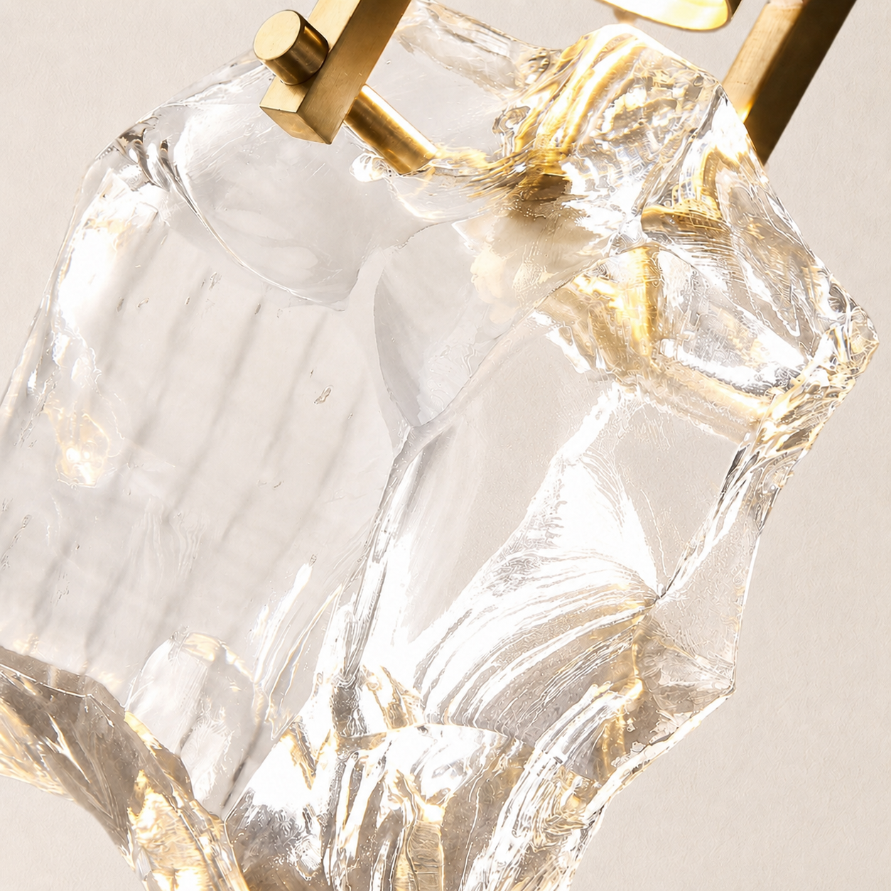 Irregular Crystal Shad Wall Sconce H28cm