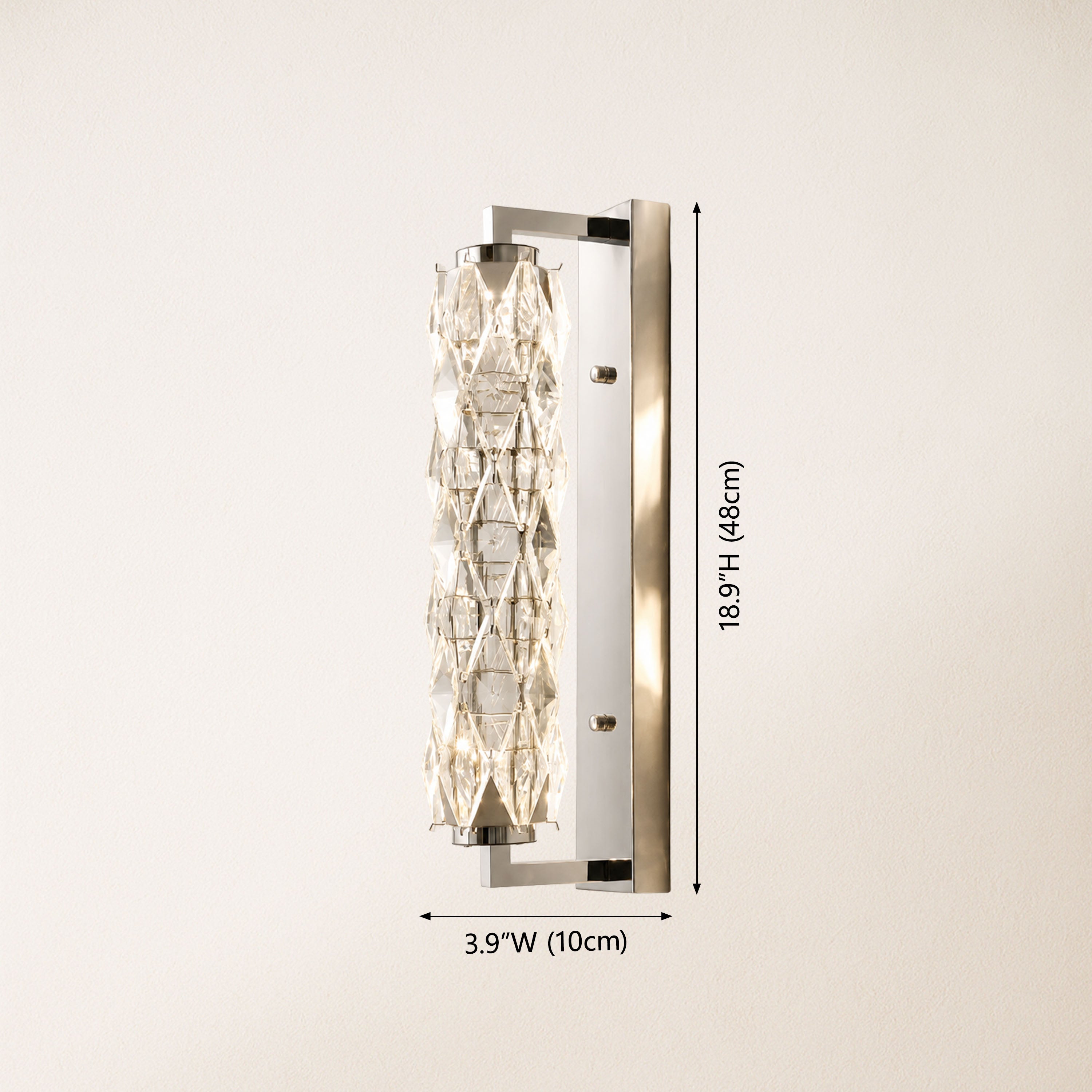 Vivalia Crystal Wall Sconce