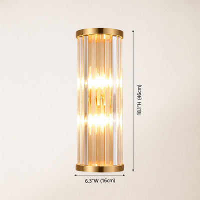 Aethon Crystal Linear Wall Sconce