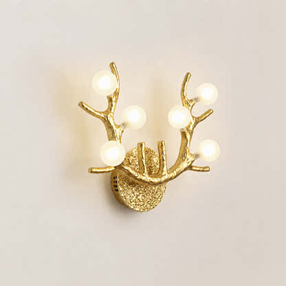 Cervia Antler Branch Wall Sconce 15"W