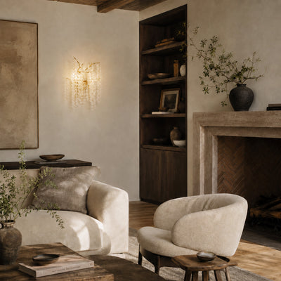 Shiro Noda Crystal Wall Lamp