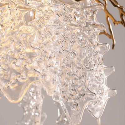 Aurevia Dome Glass Chandelier