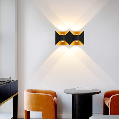 Sentinelume Square Outdoor Up Down Wall Light