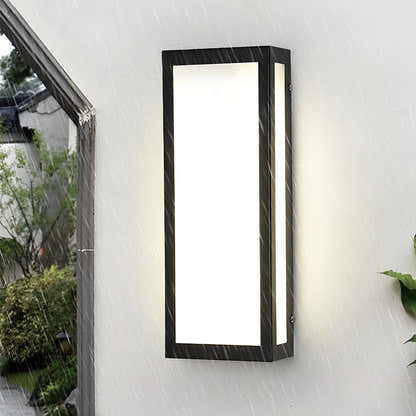 Solaris Rectangular Waterproof Outdoor Wall Light