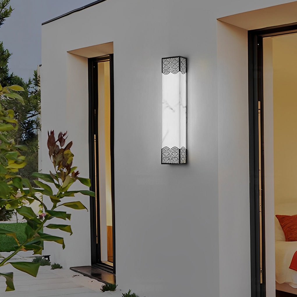 Omniguard Resin Rectangular Outdoor Wall Light
