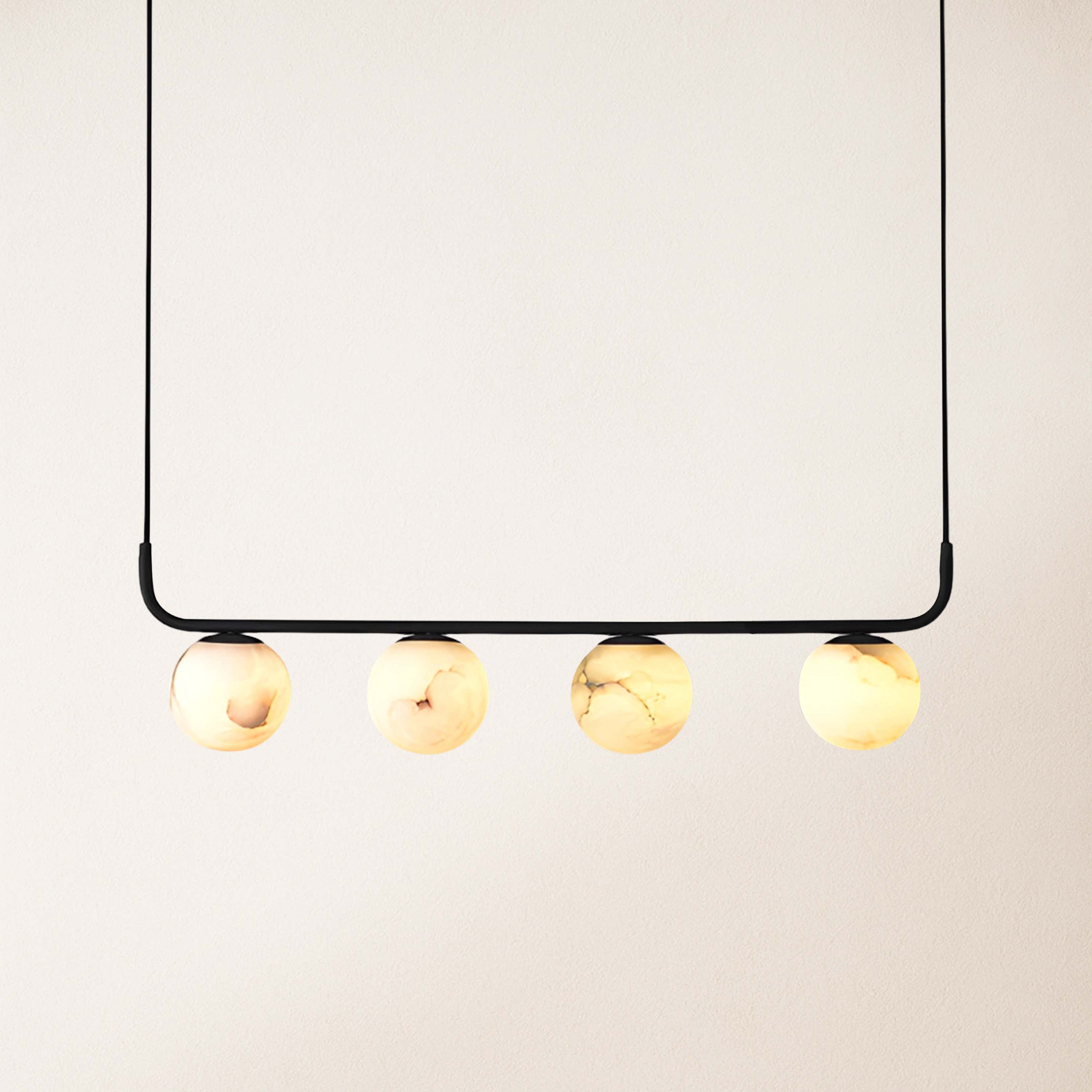 Betrica Alabaster Linear Chandelier