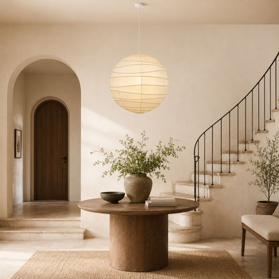 Hikari Paper Ball Pendant Lamp
