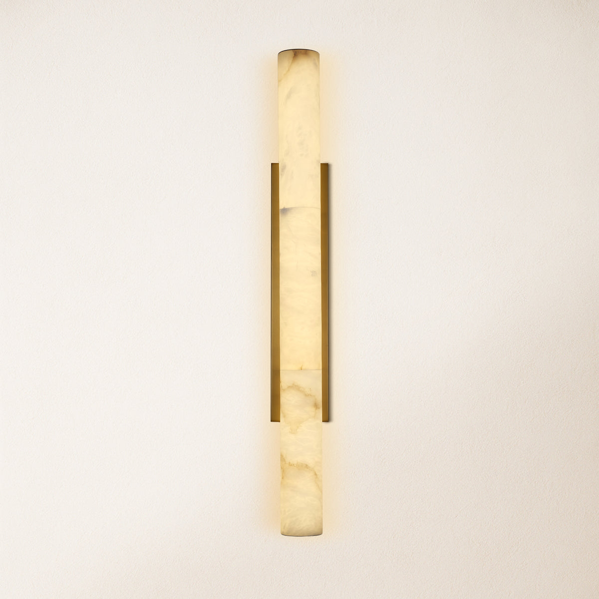 Sylvia Palladian Alabaster Wall Sconce 91cm H