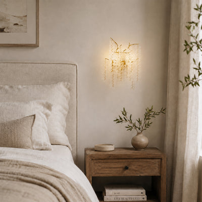Shiro Noda Crystal Wall Lamp