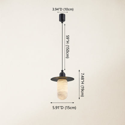 Bloom Alabaster Grace Pendant 19cm H