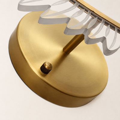 Pennata Acrylic Wing Wall Sconce