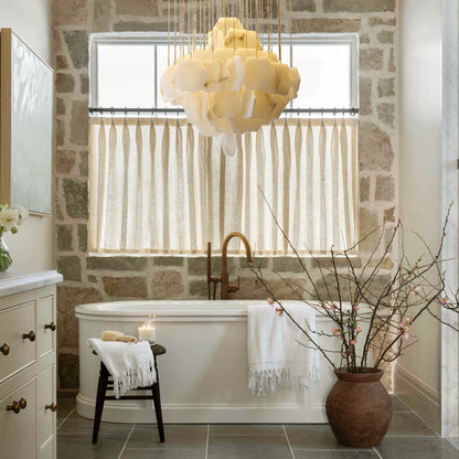Talan Multi-layer Irregular Alabaster Chandelier 80cm D