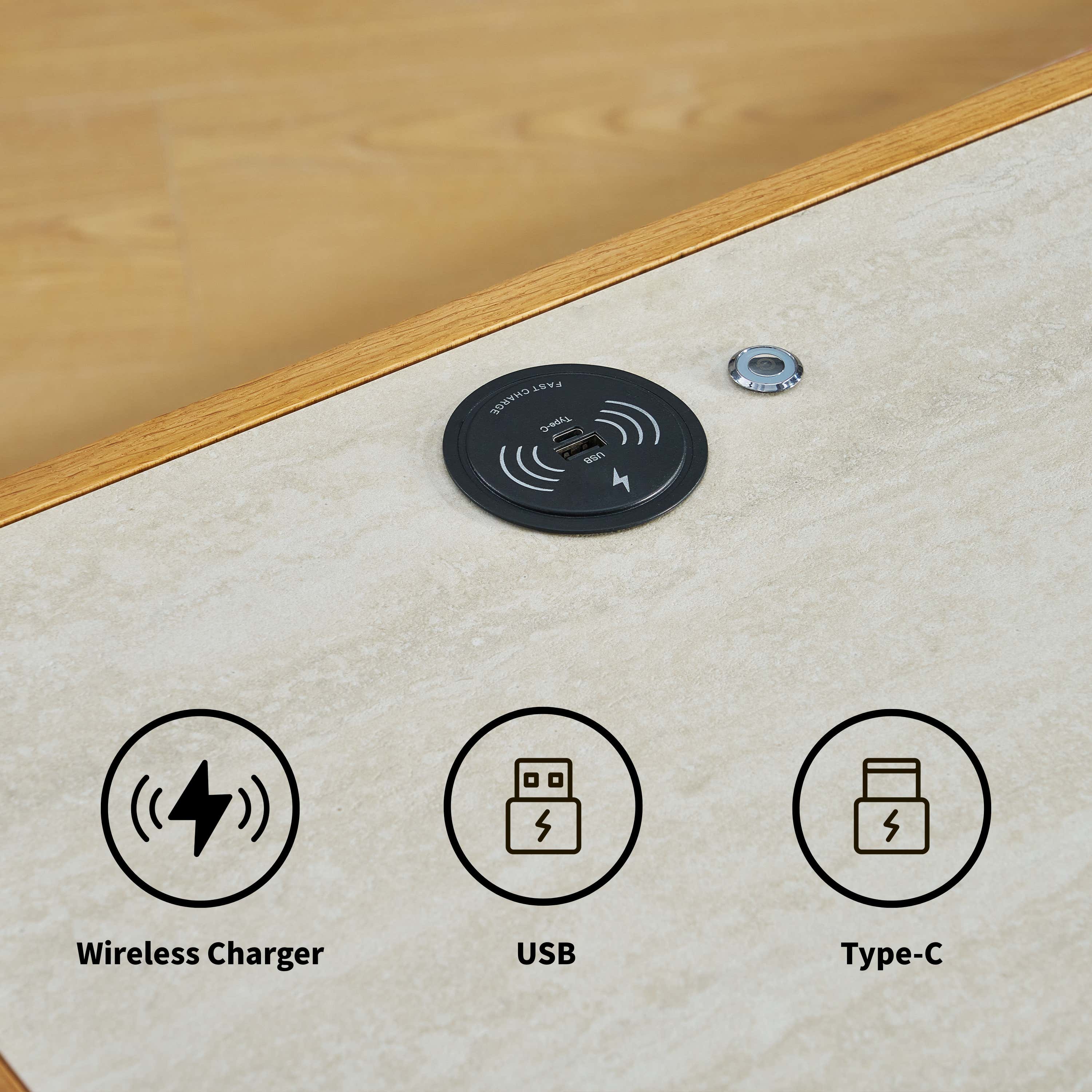 Isla Nightstand 50cm W