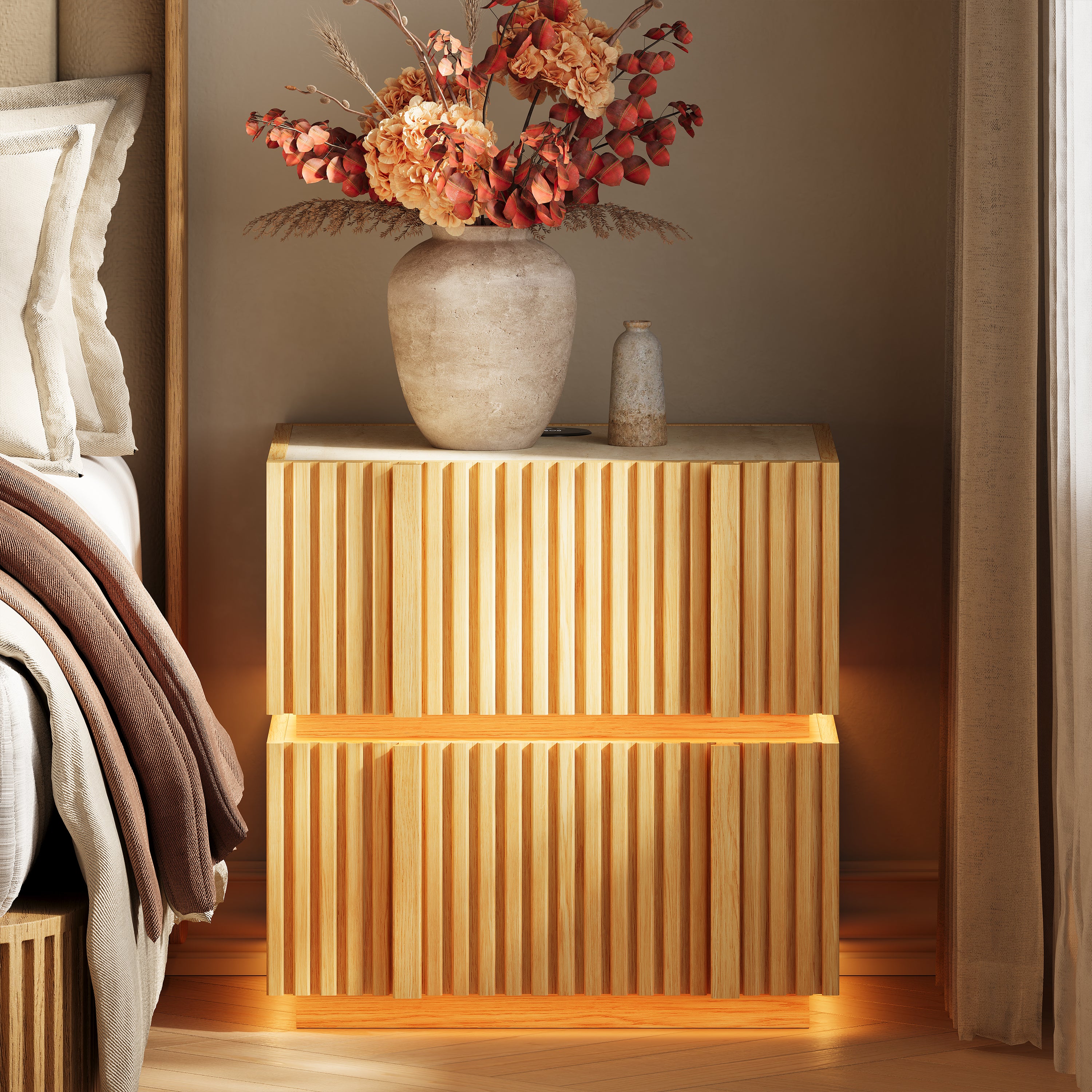 Isla Nightstand 50cm W