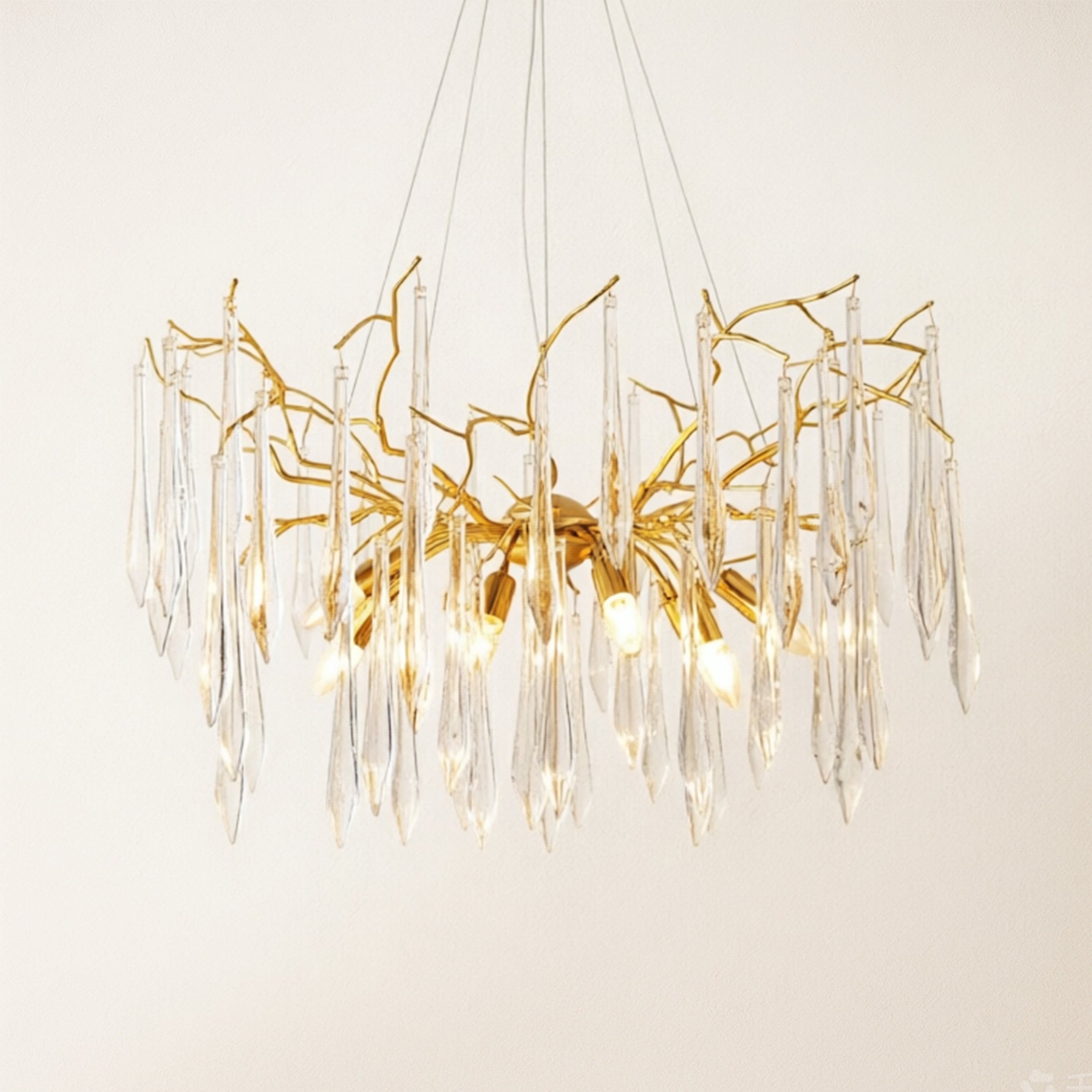Aurevia Funnel Glass Chandelier