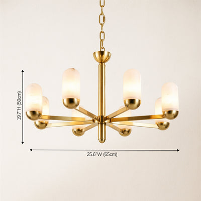 Noctra Alabaster Chandelier