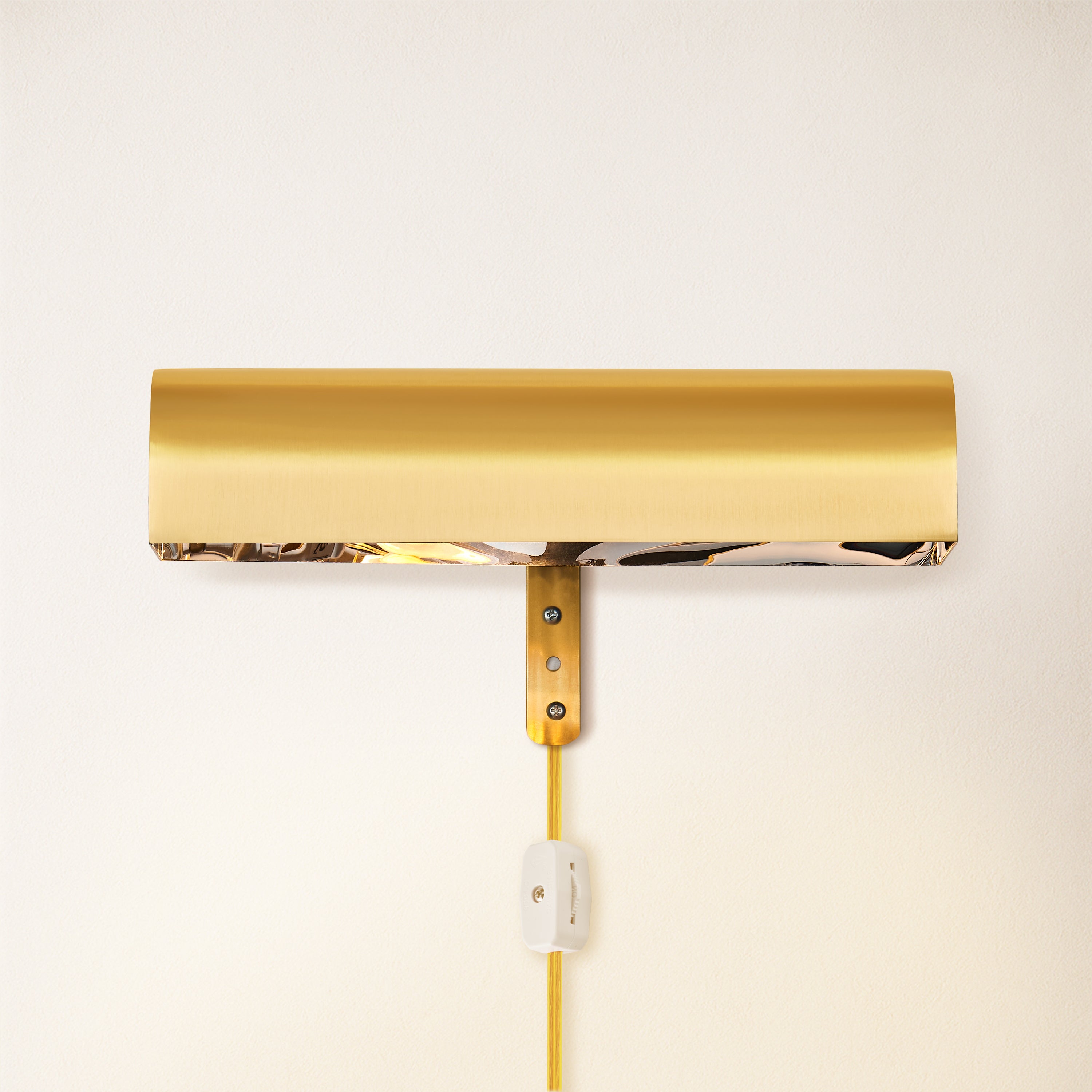 LumiArc Brass Gallery Picture Light 30cm W