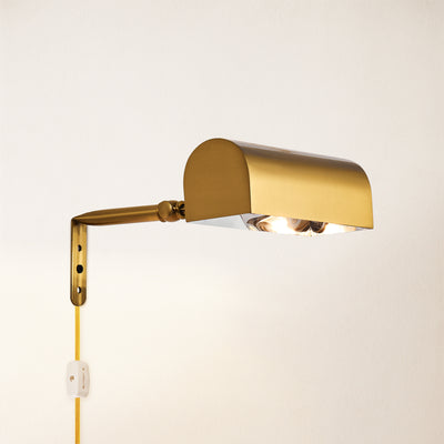 LumiArc Brass Gallery Picture Light 20.5cm W