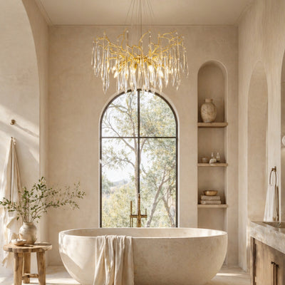 Aurevia Funnel Glass Chandelier