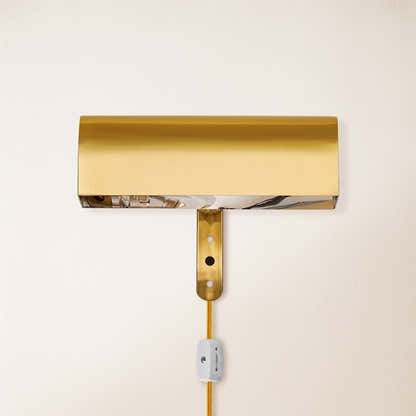 LumiArc Brass Gallery Picture Light 20.5cm W