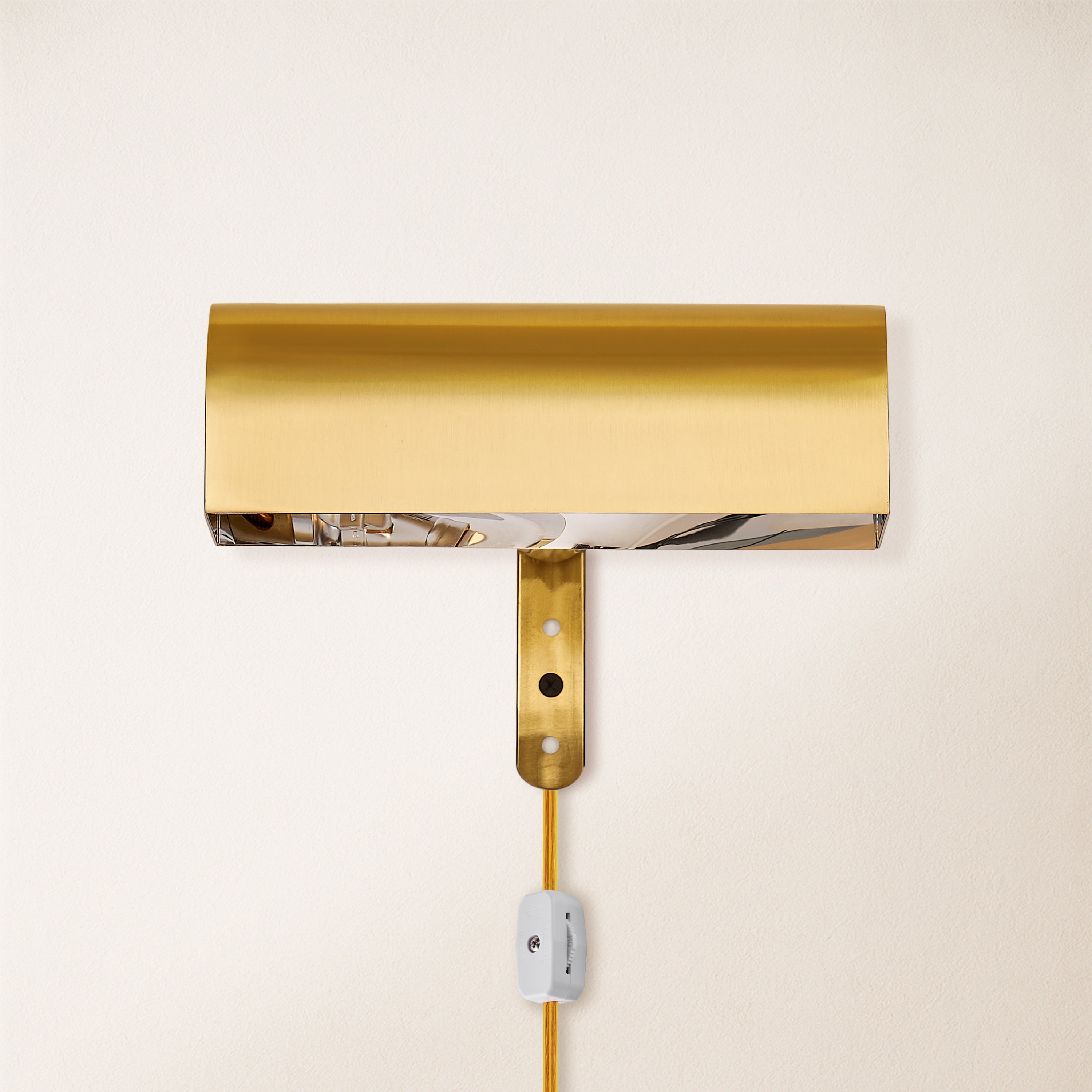 LumiArc Brass Gallery Picture Light 20.5cm W