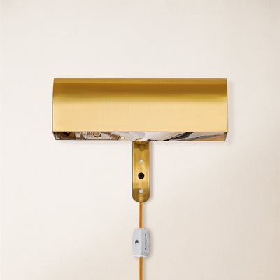 LumiArc Brass Gallery Picture Light 20.5cm W