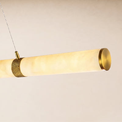 Remi Resin Linear Chandelier 47"W
