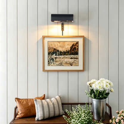 LumiArc Brass Gallery Picture Light 20.5cm W