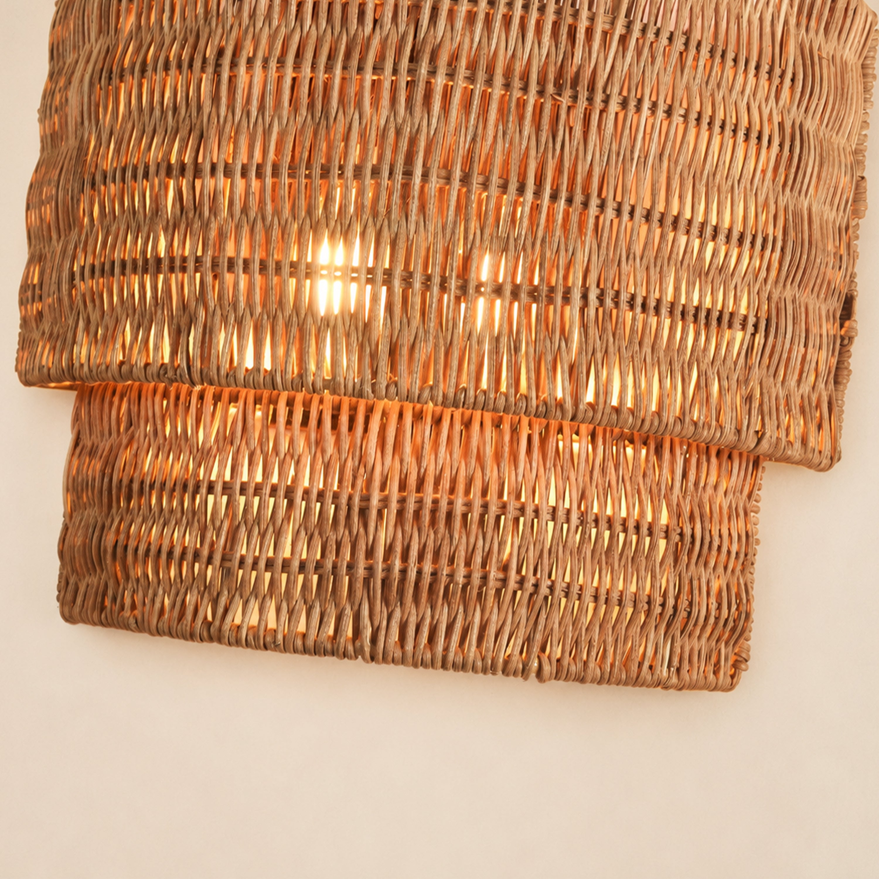 Cavana Rattan Wall Sconce#Finish_Natural