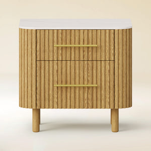 Charlie Sintered Stone Nightstand 26