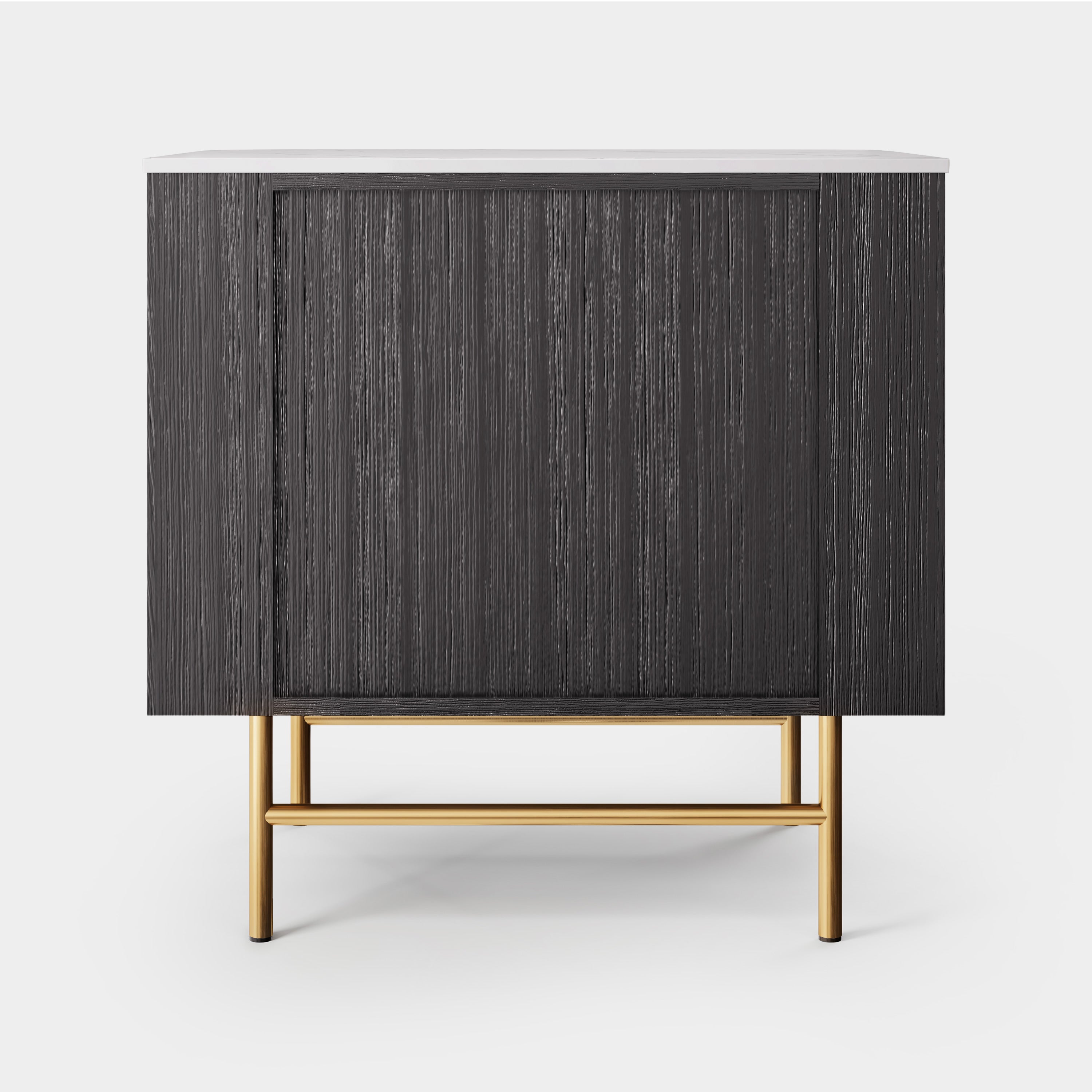 Ewan Sintered Stone Nightstand 26"W
