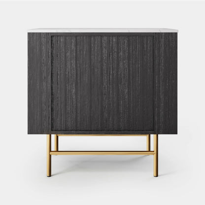 Ewan Sintered Stone Nightstand 26"W