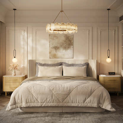 Charlie Sintered Stone Nightstand 26" W