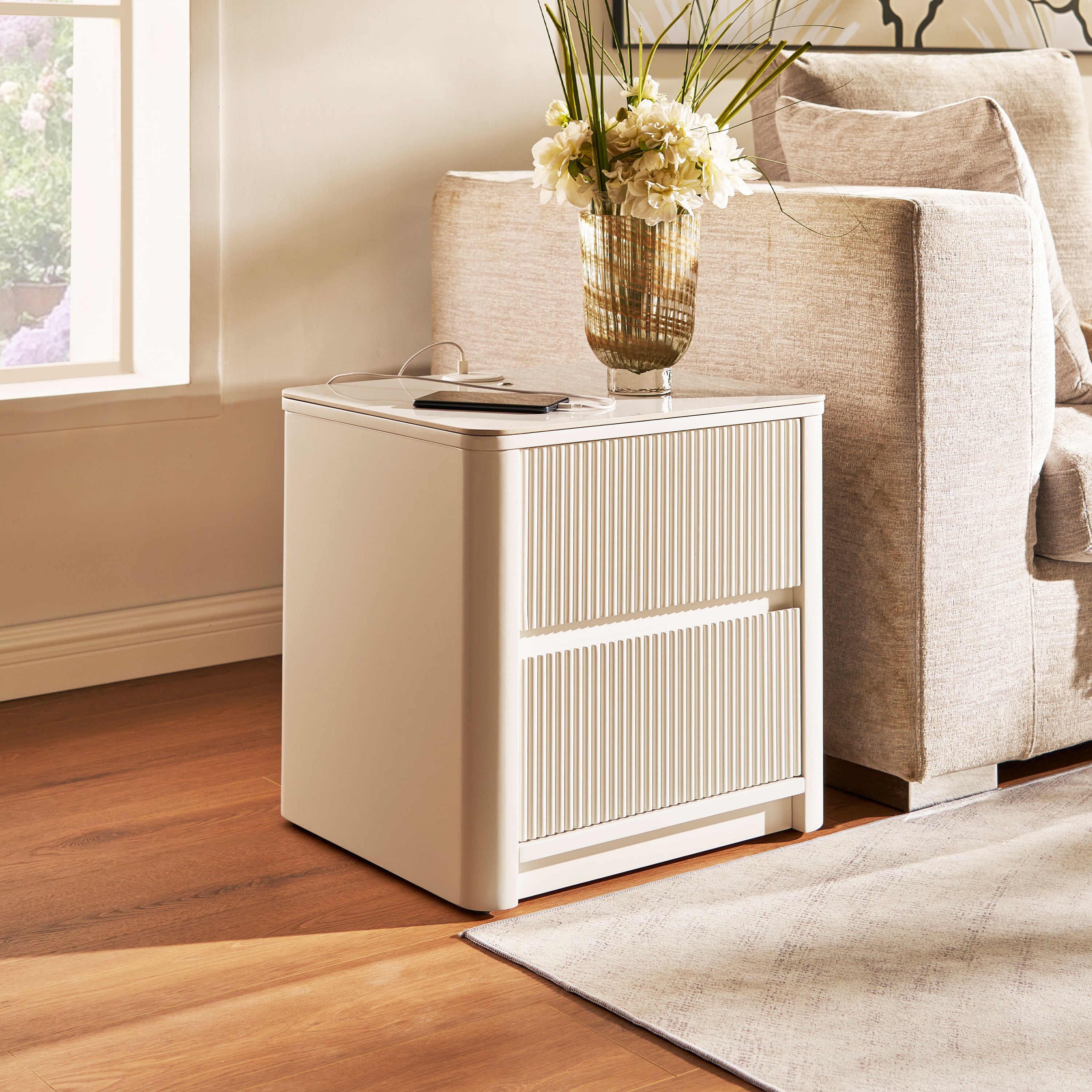 Celia Oak Nightstand