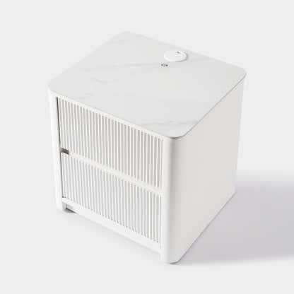 Celia Burnt Stone Nightstand 20"