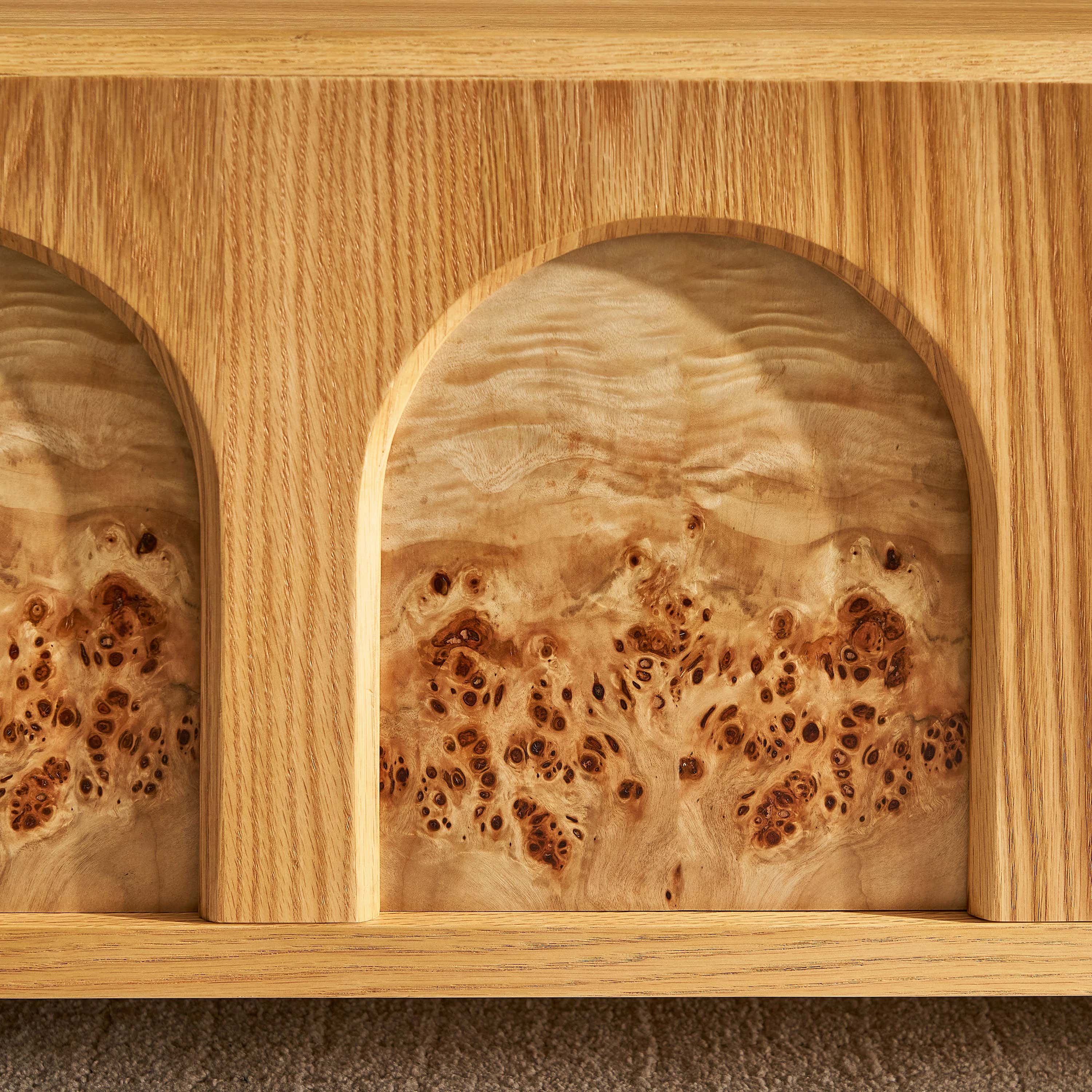 Aurora Oak Coffee Table 120cm