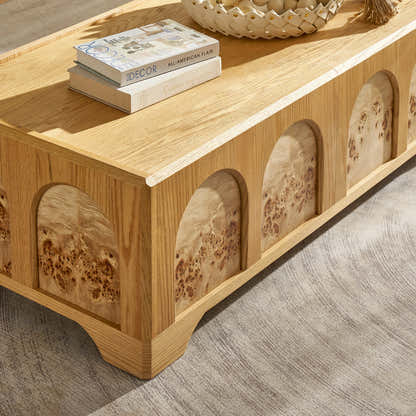 Aurora Oak Coffee Table 120cm