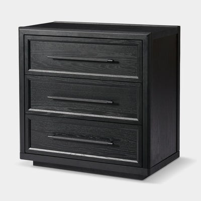 Alvar 30″ Oak 3-Drawer Chest