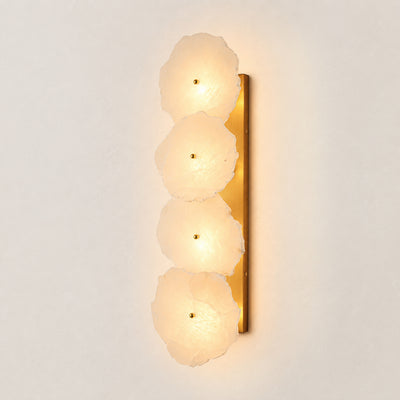 Moira Alabaster 4 Lights Wall Sconce