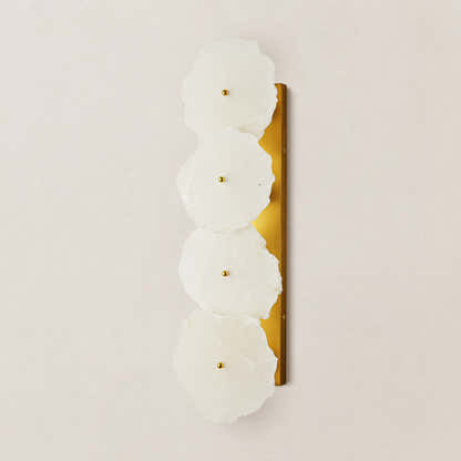 Moira Alabaster 4 Lights Wall Sconce