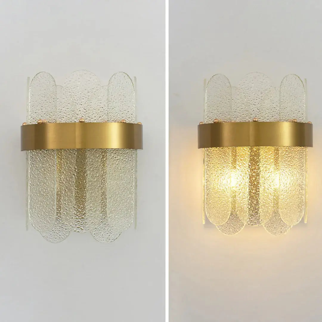 Cyra Glass Wall Sconce