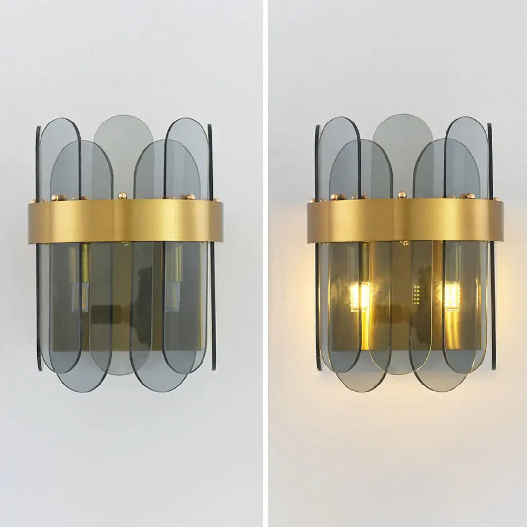 Cyra Glass Wall Sconce