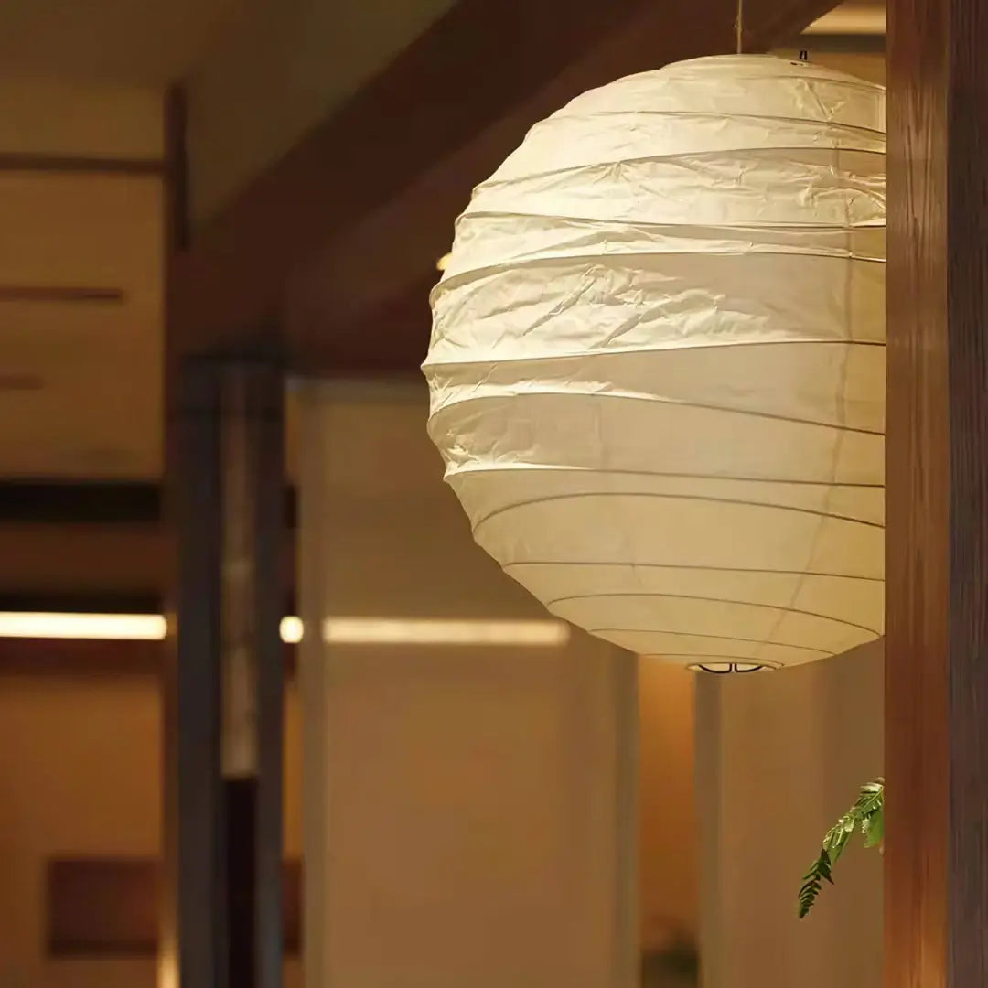 Hikari Paper Ball Pendant Lamp