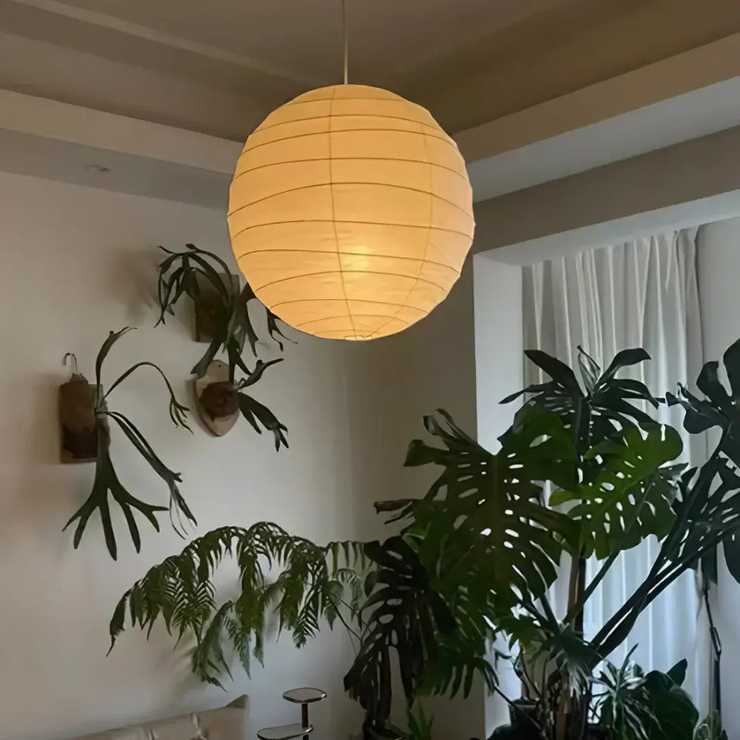 Hikari Paper Ball Pendant Lamp