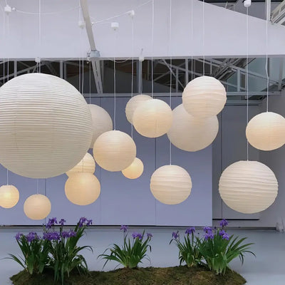 Hikari Paper Ball Pendant Lamp