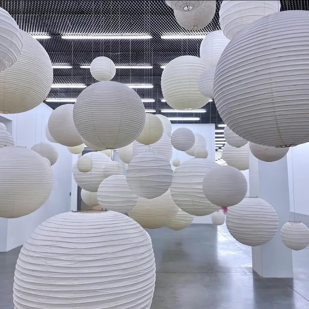 Hikari Paper Ball Pendant Lamp