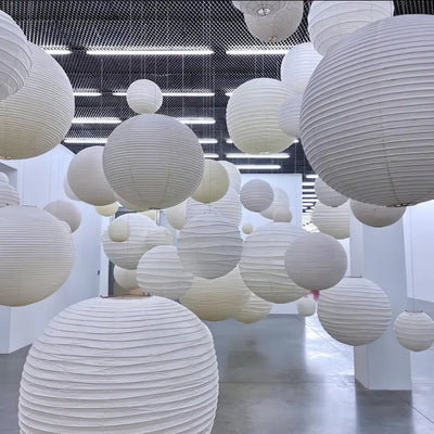 Hikari Paper Ball Pendant Lamp